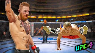 Conor McGregor vs. Brutality Shaolin (EA sports UFC 4)