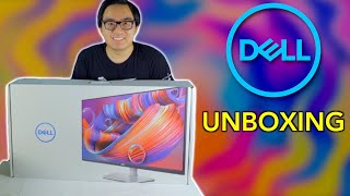 Dell S2722QC 27-inch 4K Monitor UNBOXING! 🖥 | ChaseYama