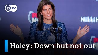 Nikki Haley keeps campaigning, repeating that Trump and Biden are unfit for office