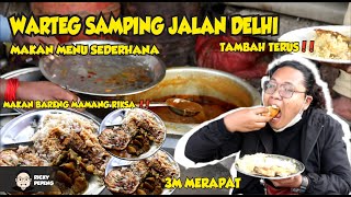 NGEWARTEG LAGI‼️SEMUA TUKANG BECAK MAKAN DISINI‼️BOLEH NGUTANG‼️RASANYA AH SUDAHLAH‼️3M MERAPAT