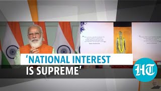 ‘Keep national interest above ideologies’: PM Modi tells JNU students