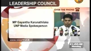 Wijeyadasa Rajapakshe appointed to UNP Leadership Council_Newsfirst