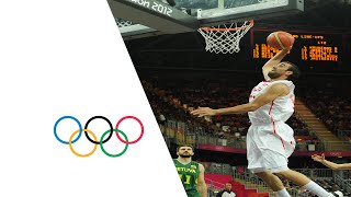 Basketball Men's Preliminary Round Group A - TUN v LTU Highlights | London 2012 Olympics