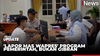 Istana Sebut Lapor Mas Wapres Program Inisiatif Pemerintah Bukan Gibran