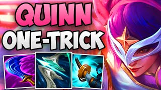 THIS KOREAN CHALLENGER QUINN ONE-TRICK IS AMAZING! | CHALLENGER QUINN TOP GAMEPLAY | Patch 13.12 S13