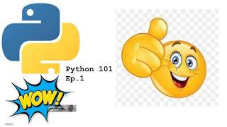 Python coding Ep.1 - Print statements & Variables