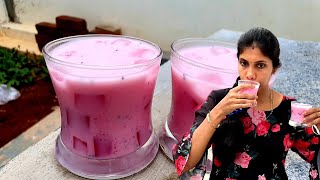 ஒருமுறை ROSE MILK இப்படி செய்து பாருங்க 😋|| Iftar Special Drink || Summer Drink