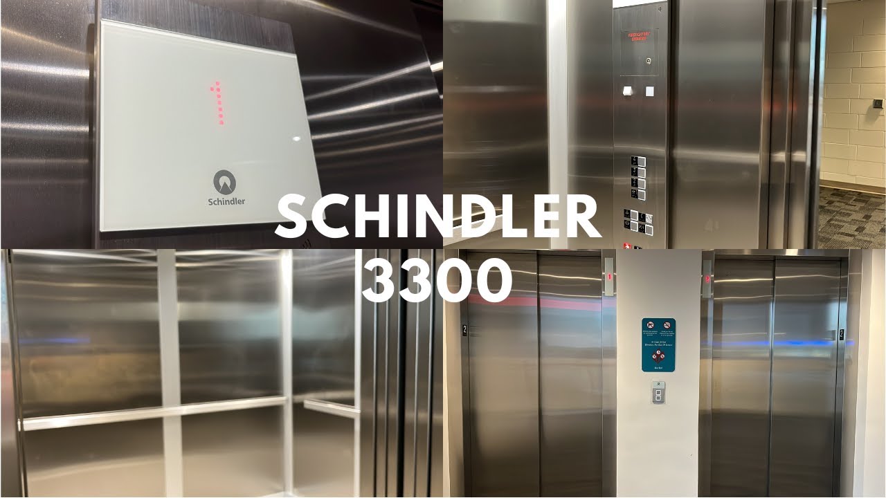 Brand New Nice Schindler 3300 Elevators Pro Health Care Parking