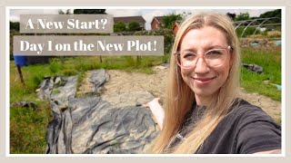 Starting Again? Day 1 On Our New Allotment Plot! 🌸 | July 🌿 | The Allotment Vlogs #42