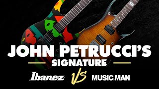 John Petrucci's Guitar Battle - Music Man JP6 BFR X Ibanez JPM100