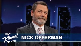 Nick Offerman on What He’d Be Like as President, Getting Arrested By Accident &