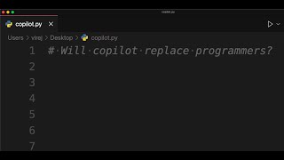 Asking Github copilot if it will replace developers