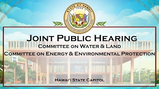 WAL/EEP Joint Public Hearing - Tue Feb 11, 2025 @ 10:00 AM HST