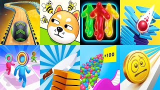 Going Balls, Save The Dog, Blob Runner 3D, Stack Ball,... Satisfying Mobile Games 06082024