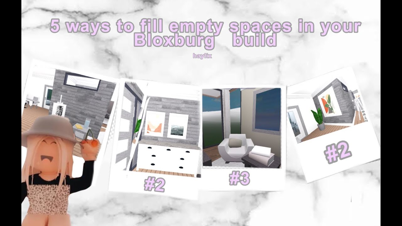 How To Fill Empty Spaces In Bloxburg Builds -Bloxburg- - YouTube