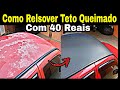 Como Resolver a Pintura Queimada do Teto com 40 reais