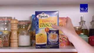 Tipiak Couscous boils in only 1.5 minutes!