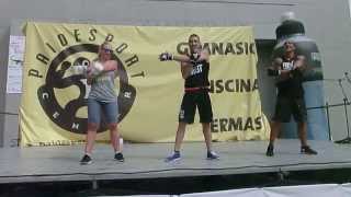 BodyCombat 57 Track 8. Paidesport Center. Con Charli,  Pablo Guedes y Magdalena trzeciakowska.