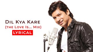Dil Kya Kare | (The Love Is - Mix) | Lyrical | Shaan