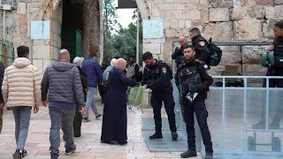 Due to security, it is very difficult for worshipers to enter the Al AQSA Mosque