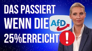 AfD mit 25%? DAS würde sich in Deutschland ändern!