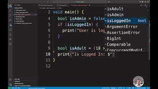 Dart Programming Tutorial | Boolean (bool) Data Type Explained with Example