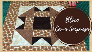 Bloco Caixa Surpresa | Patchwork