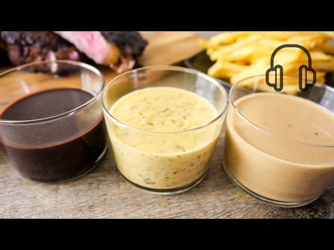 3 French Steak Sauce #ASMR フレンチステーキソース3選 3 French Steak Sauce #ASMR フレンチステーキソース3選