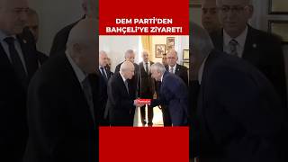 DEM Parti heyeti Devlet Bahçeli’yi ziyaret etti!