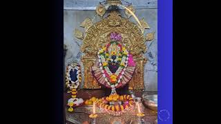 Shri Mahalaxmi Ambabai Devi kolhapur today's suprabhat pooja darshan 4/1/25 #shorts #trending #yt