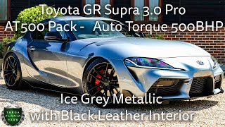 Toyota GR Supra 3.0 Pro AT500 Pack Registered September 2019 (69) finished in Ice Grey Metallic