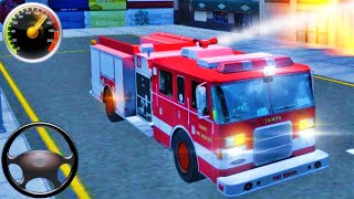 Fire Truck Driving Simulator 2020 🚒 Real Emergency Services Game #12  - Android GamePlay
