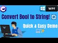 🔄 Convert Bool to String in Seconds! | Quick Demo Tutorial 💻✨