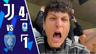 ⚽️FINALMENTE C***OOO!!! | JUVENTUS-EMPOLI 4-1 SERIE A live reaction