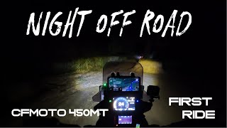 Off Road malam - CFMOTO 450MT