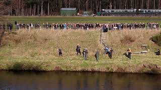 River Dee Opening Ceremony 2025 at Crathes Castle Beat - Royal Deeside, Scotland