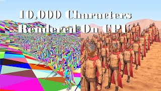 Open Source Software Renderer & Crowd Tech