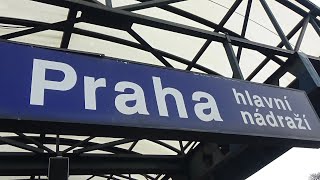 Staniční hlášení: Praha hlavní nádraží [INISS]