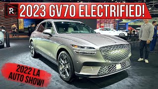 2023 Genesis GV70 Electrified – Redline: First Look – 2022 LA Auto Show