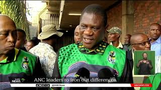 ANC leaders to iron out differences