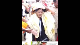 #at age 100 years smt. Parukutti amma visits lord ayyappa in shabarimala#swamisaranam#