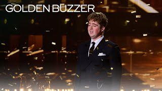 Golden Buzzer: Tom Ball WOWS The Judges With 