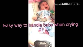 AMAZING trick to instantly make a baby stop crying