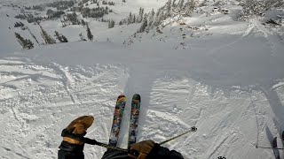 Jaws - Snowbird extreme skiing