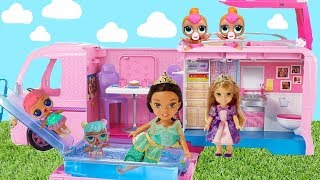Barbie Camper with Pool Disney Princesses