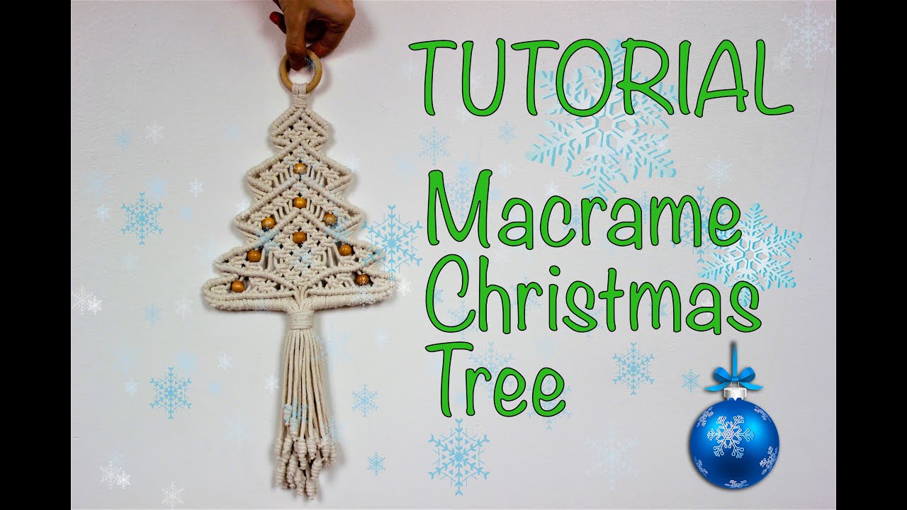 Macrame Christmas Tree At Lyle Sheller Blog