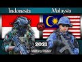 Indonesia vs Malaysia Military Power Comparison 2021 | Malaysia vs Indonesia Military Comparison