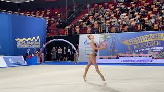 Ekaterina Selezneva - Hoop Russian Championship 2021 TAA 27.10