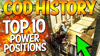 Top 10 "POWER POSITIONS" in COD HISTORY (Top Ten - Top 10) | Chaos