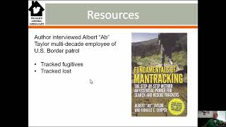 Wildlife Control Consultant Stephen Vantassel Discusses The Book: The Fundamentals Of Mantracking.